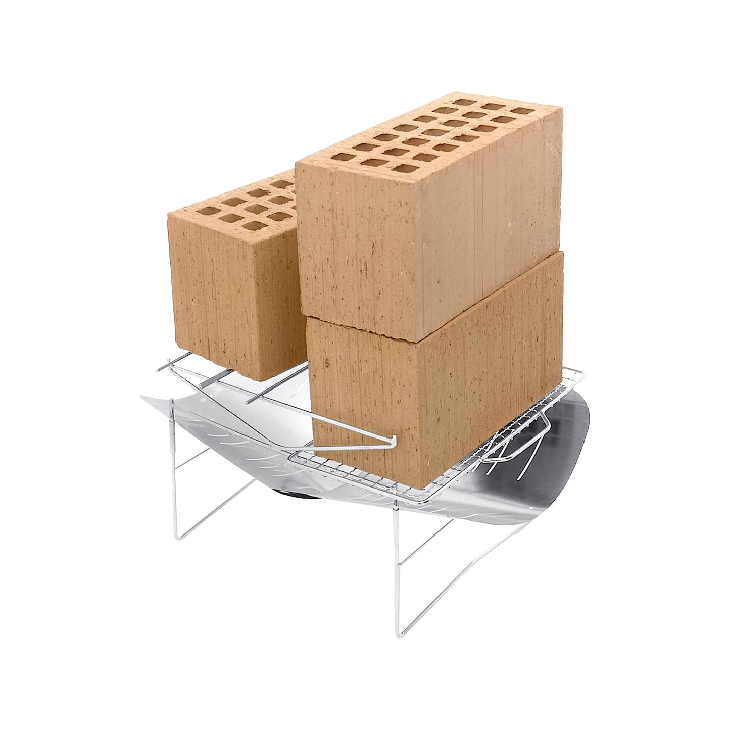 Bol à grill 498 avec Brochette et Grille argent