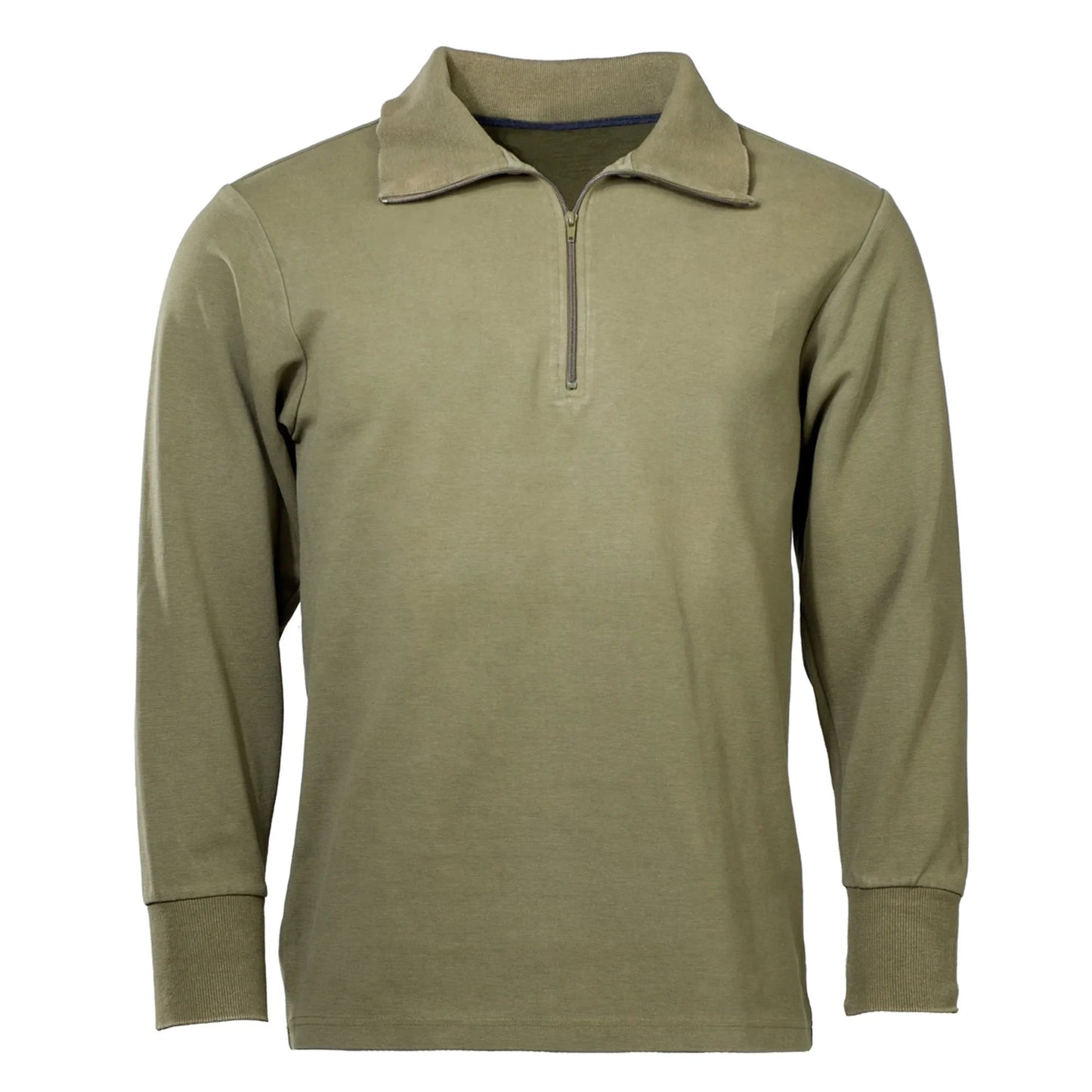 Haut à col roulé néerlandais avec fermeture éclair usagé