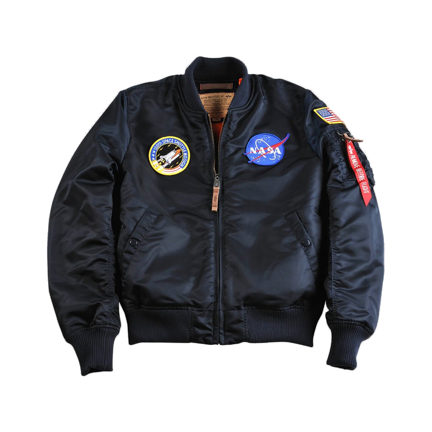 Blouson MA-1 VF NASA bleu