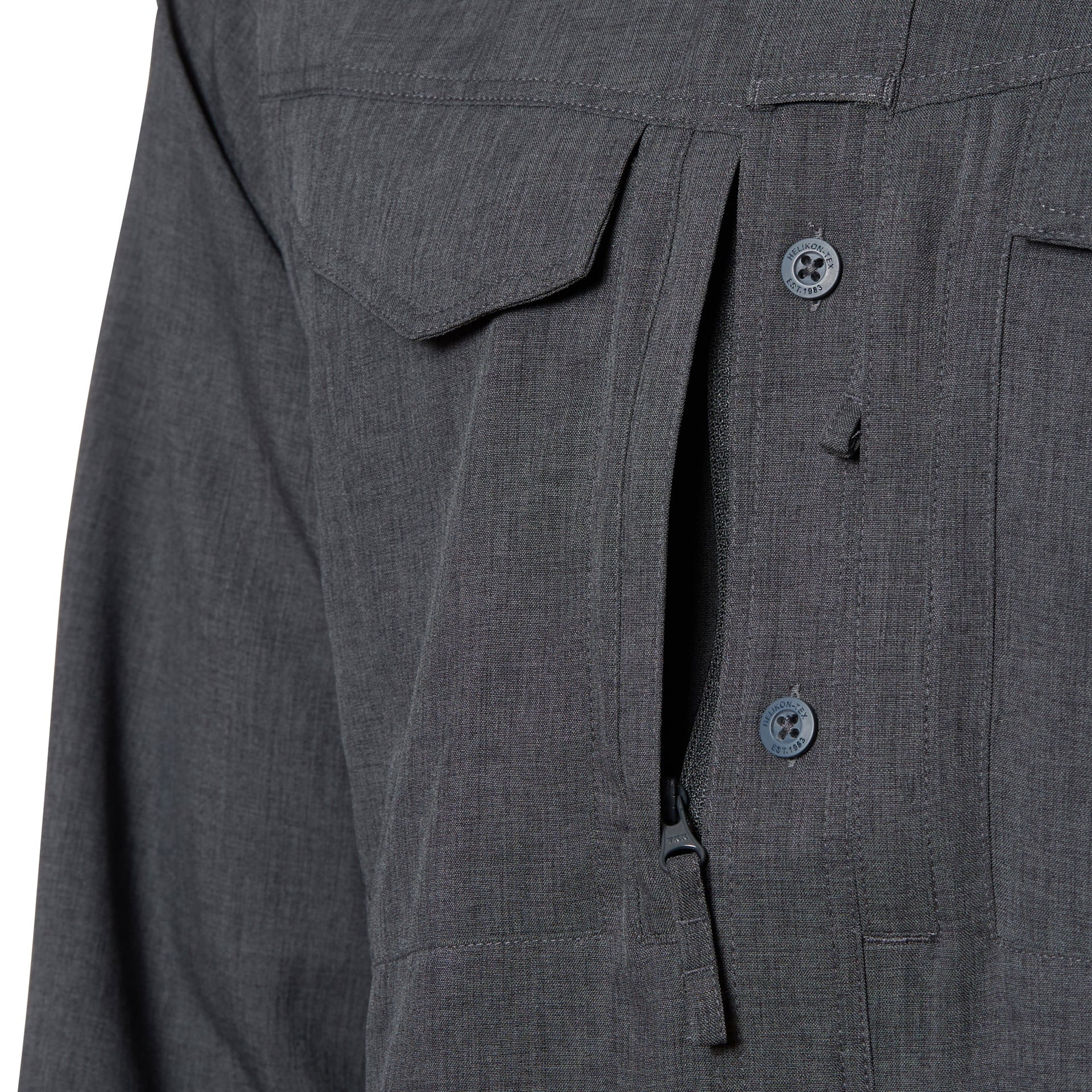 Chemise Defender MK2 Gentleman Shirt black grey