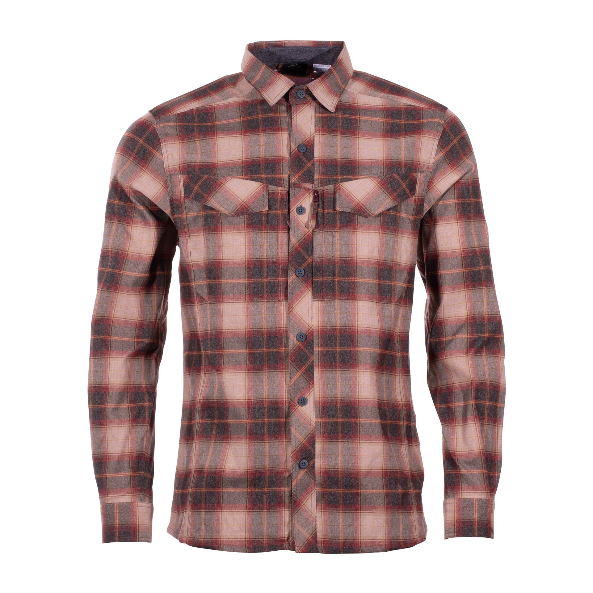 Chemise Defender MK2 Pilgrim Shirt rust plaid