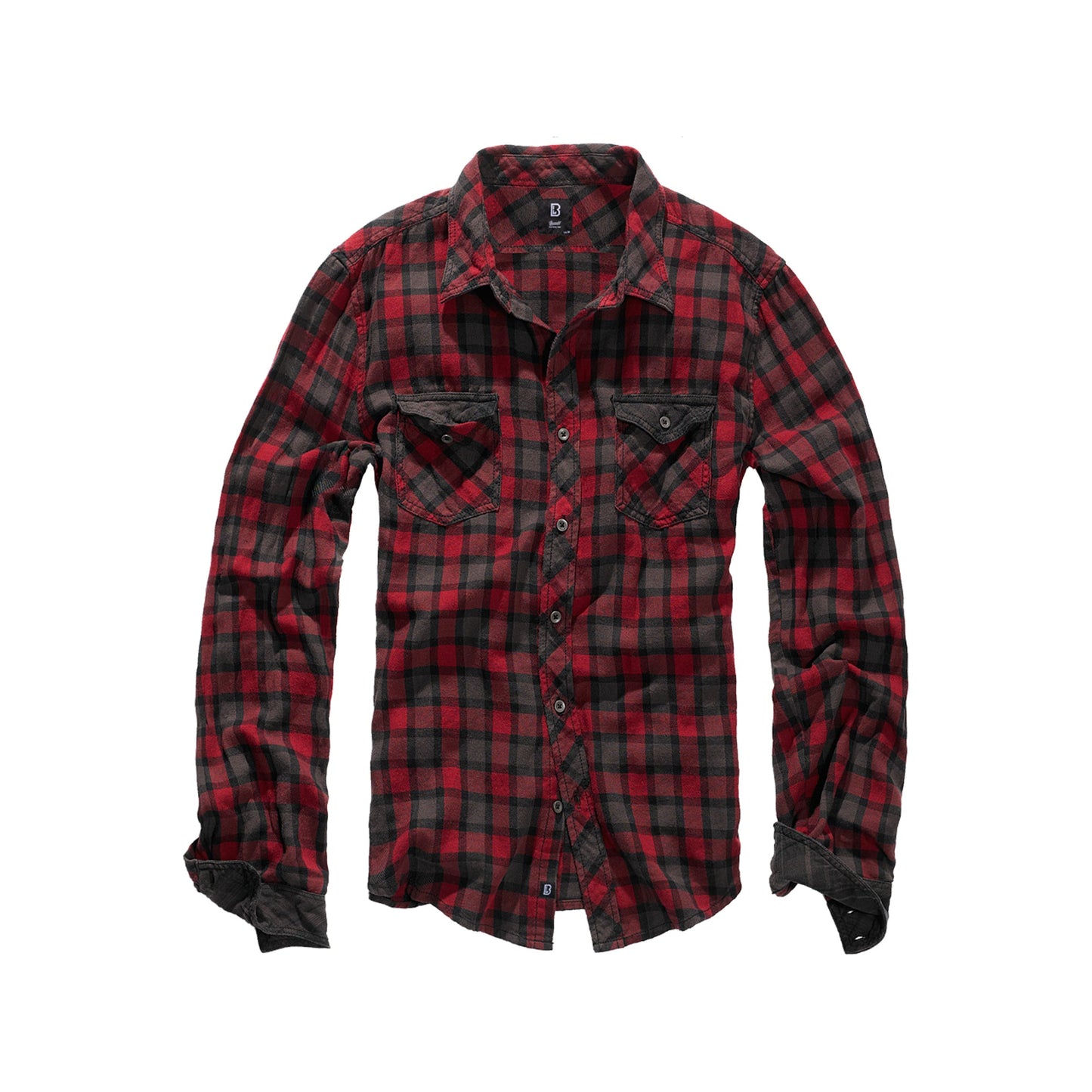 Chemise Duncan Check rouge brun