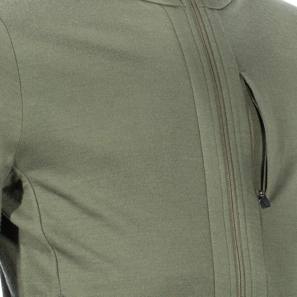 Veste à capuche zippée Quantum III loden