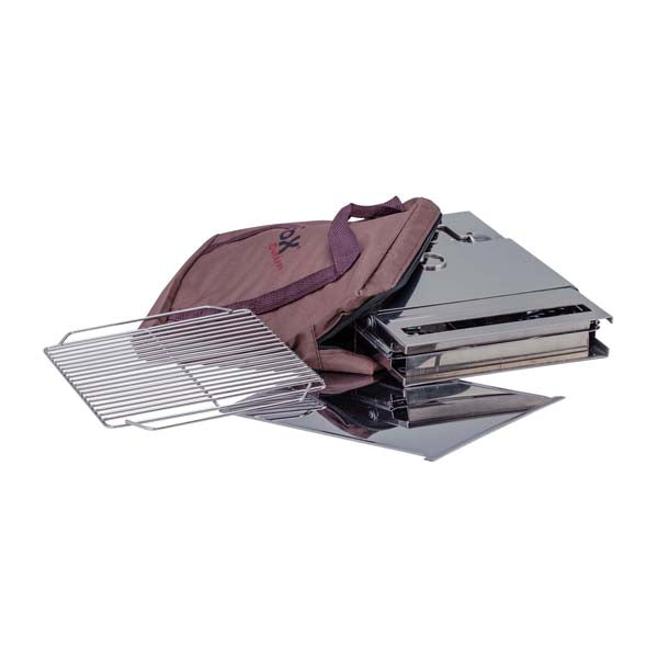 Poêle fusée petit argenté