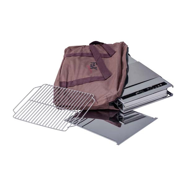 Poêle fusée moyen argenté