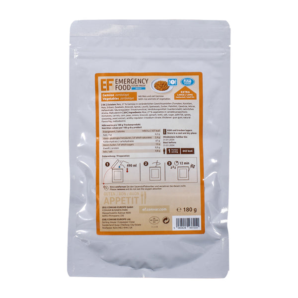 Jambalaya aux légumes 1 portion