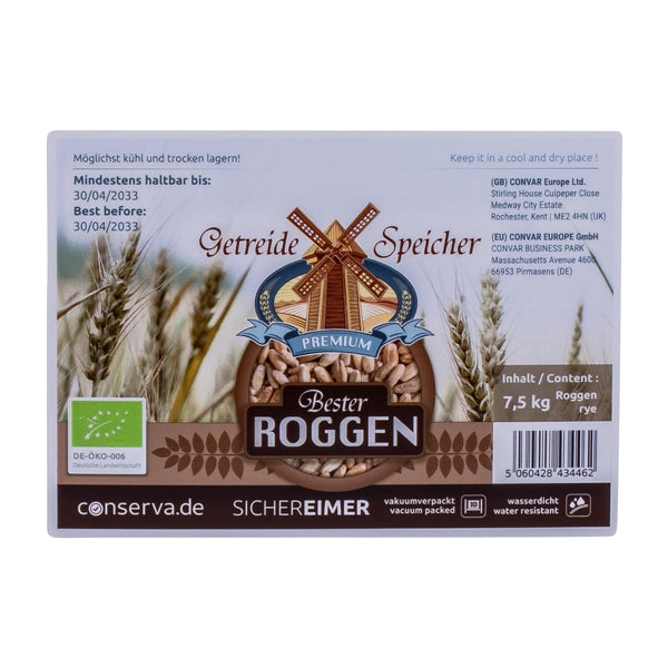 Convar Seigle Bio DE-ÖKO-006 7.5 kg