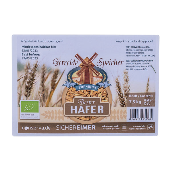 Convar Avoine Bio DE-ÖKO-006 7.5 kg