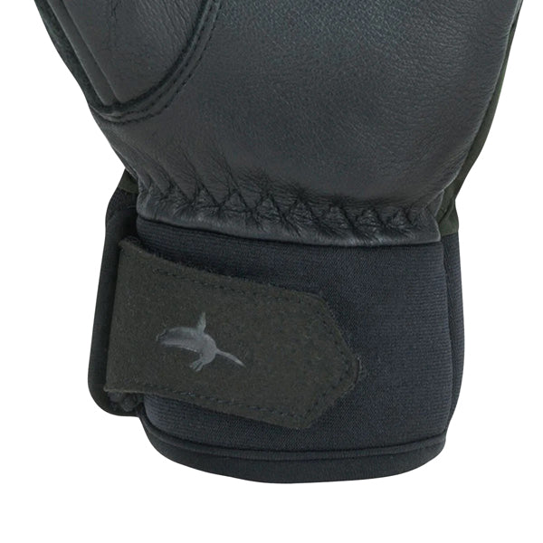 Gants de chasse étanches Sealskinz Fordham olive noir