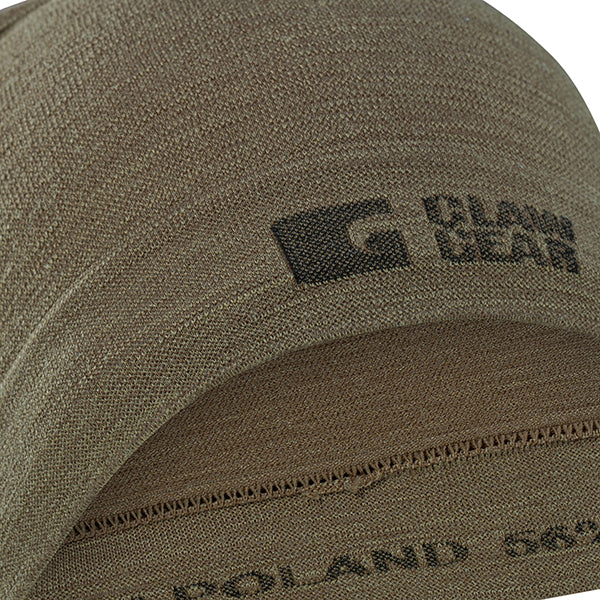 Beanie Merino Seamless stonegrey