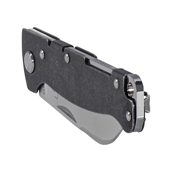 Böker Plus Couteau de Poche Atlas Backlock Sheepfoot argenté