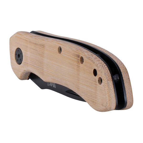 couteau de poche bois de bambou