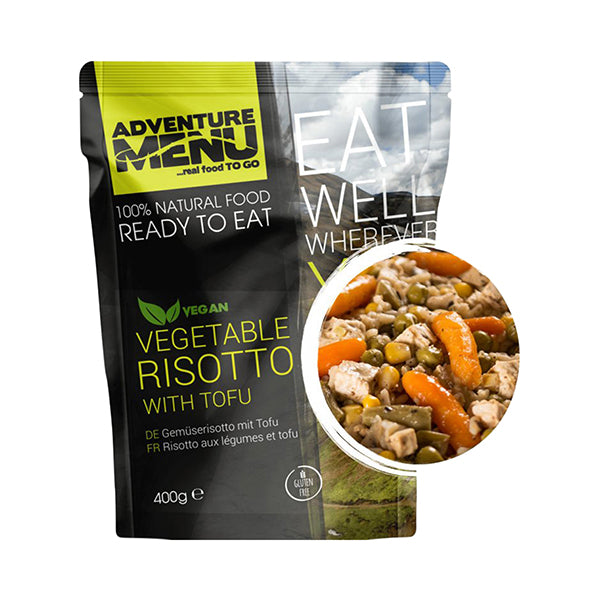 Risotto aux légumes et au tofu