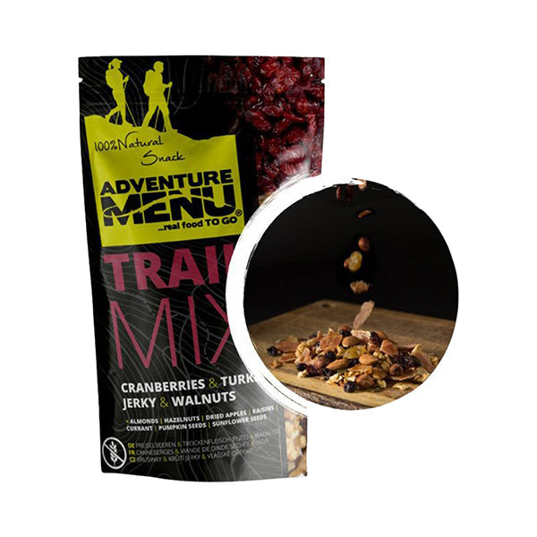 Trailmix Dinde séchée cranberries noix 50 g