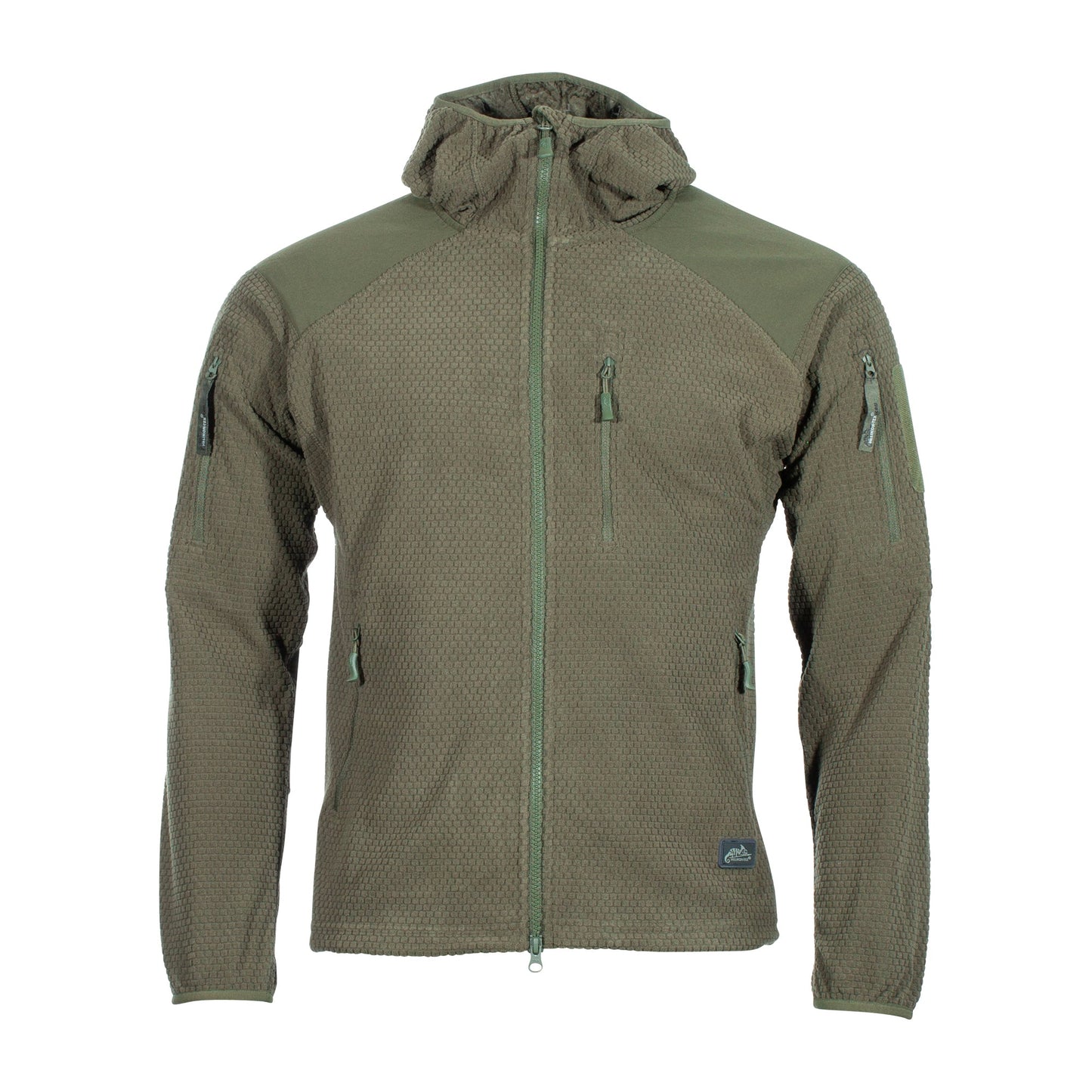 Veste Alpha Hoodie Grid Fleece
