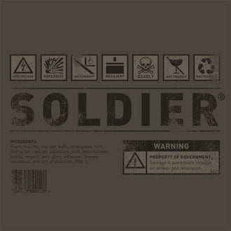 T-Shirt Soldier army
