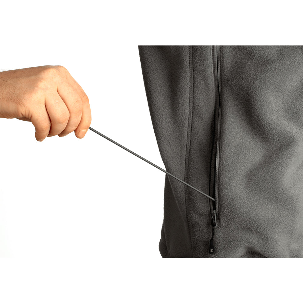 Veste polaire à capuche Milvago MK II solid rock