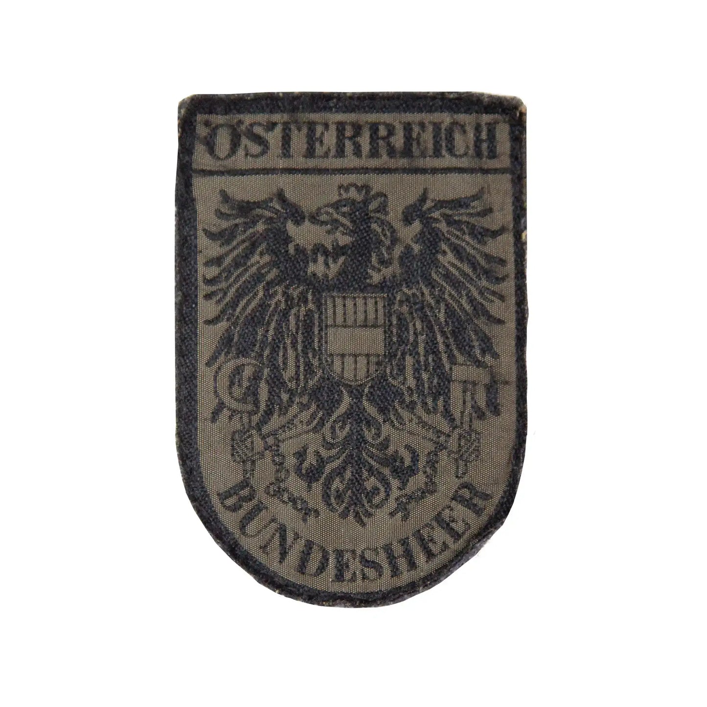 Insigne de nationalité ÖBH Bundesheer tissé, d’occasion