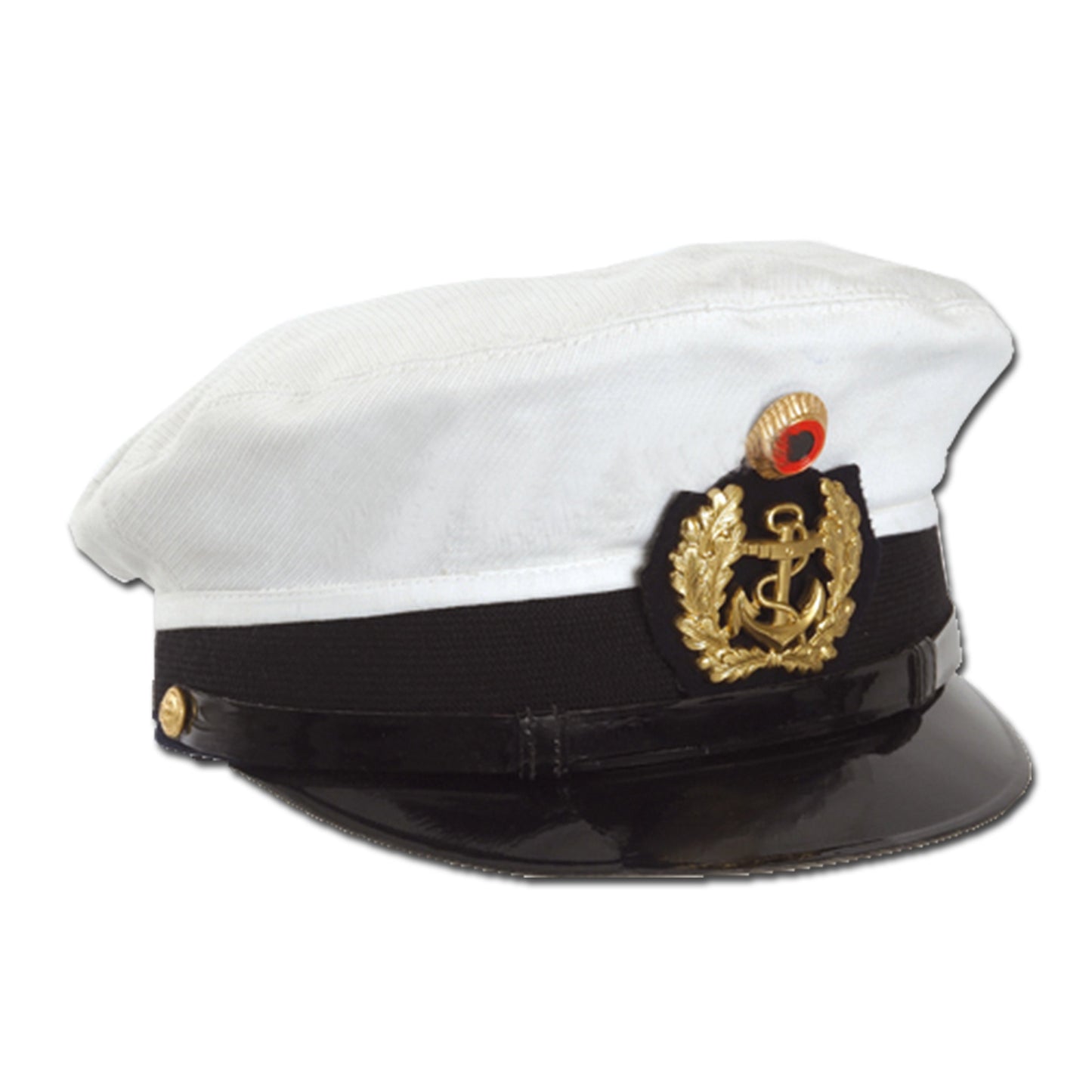 Casquette Marine BW blanc occasion