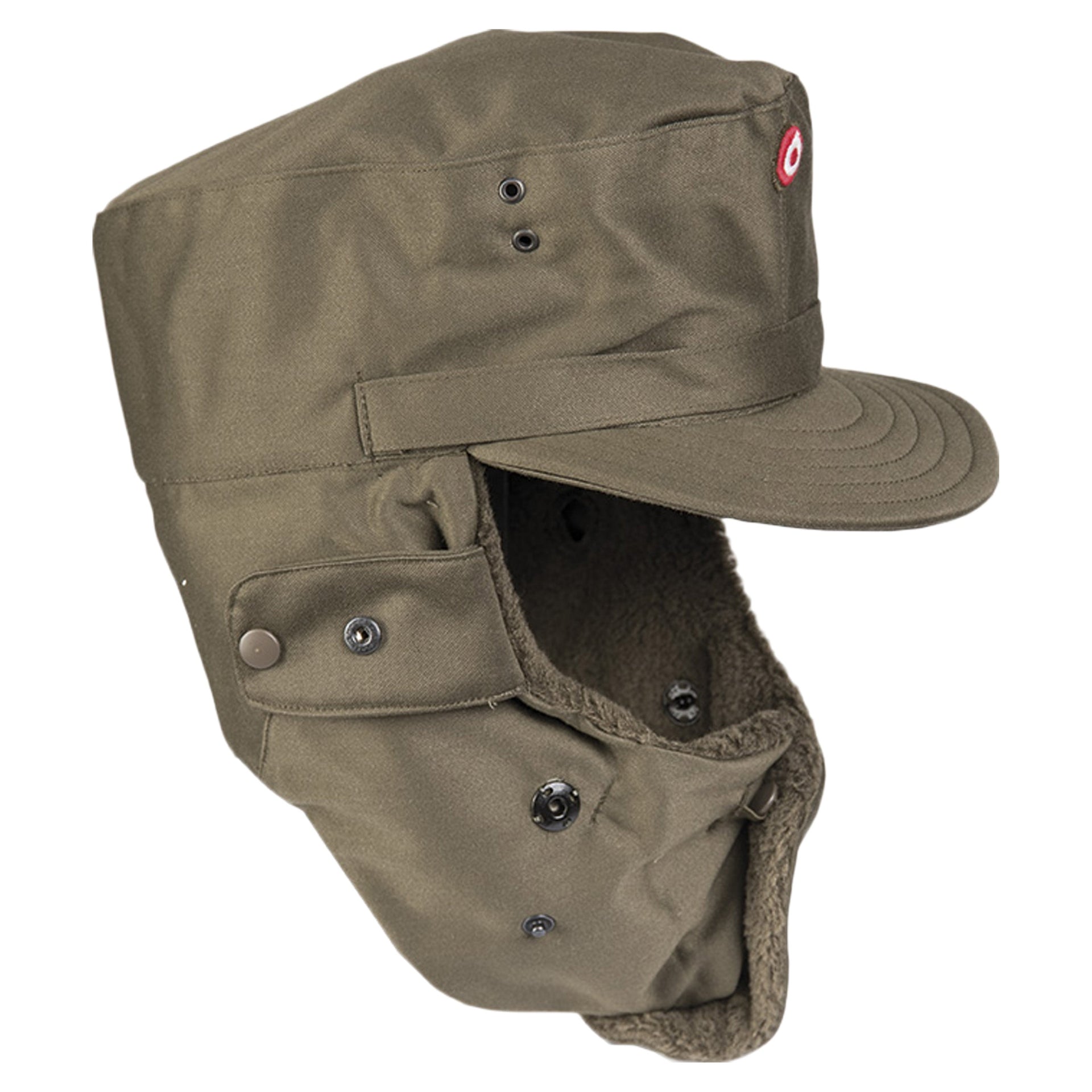 Casquette d'Hiver Autrichienne avec Peluche  comme neuf