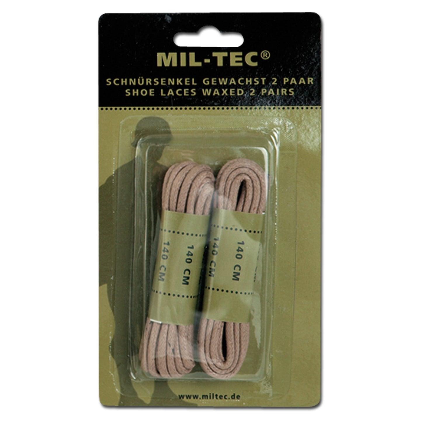 Lacets cirés 140 cm