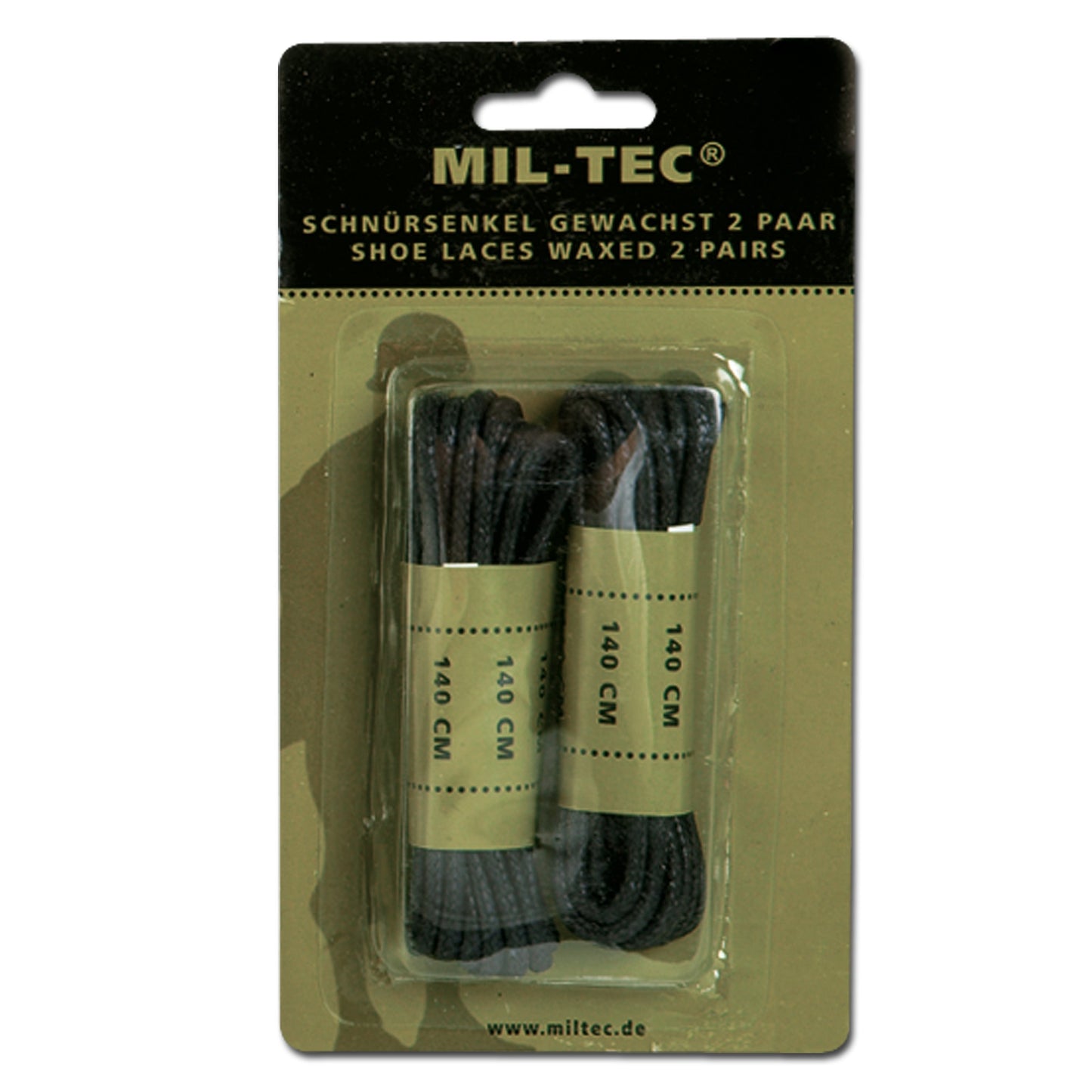 Lacets cirés 140 cm