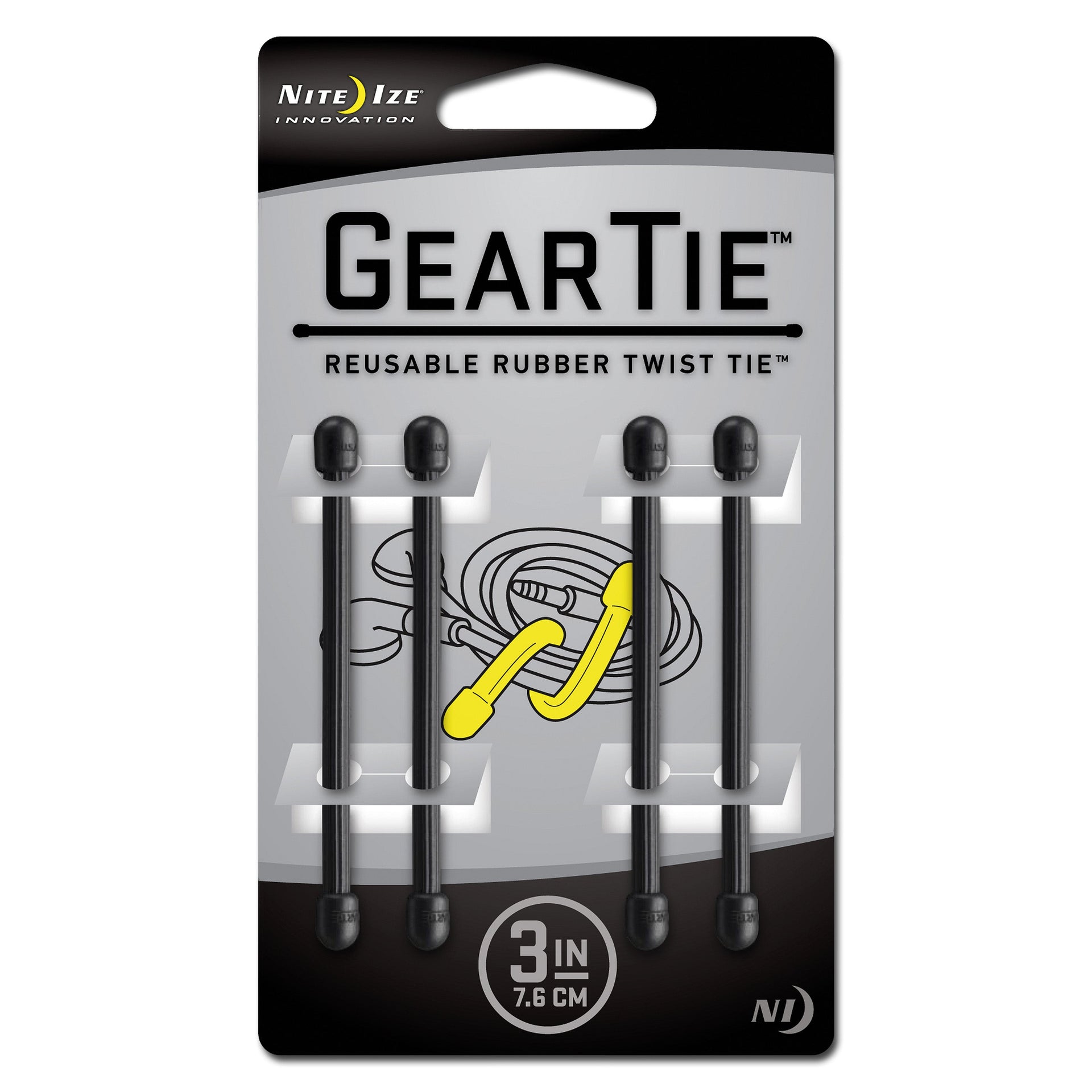Gear Tie Original T.3  lot de 4