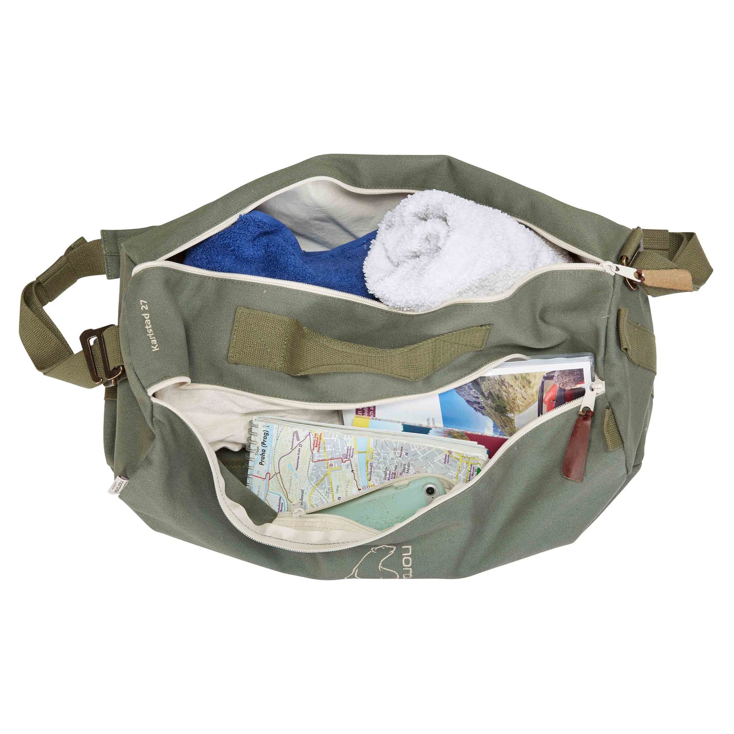 Sac Karlstad 27 Duffel cookie brown