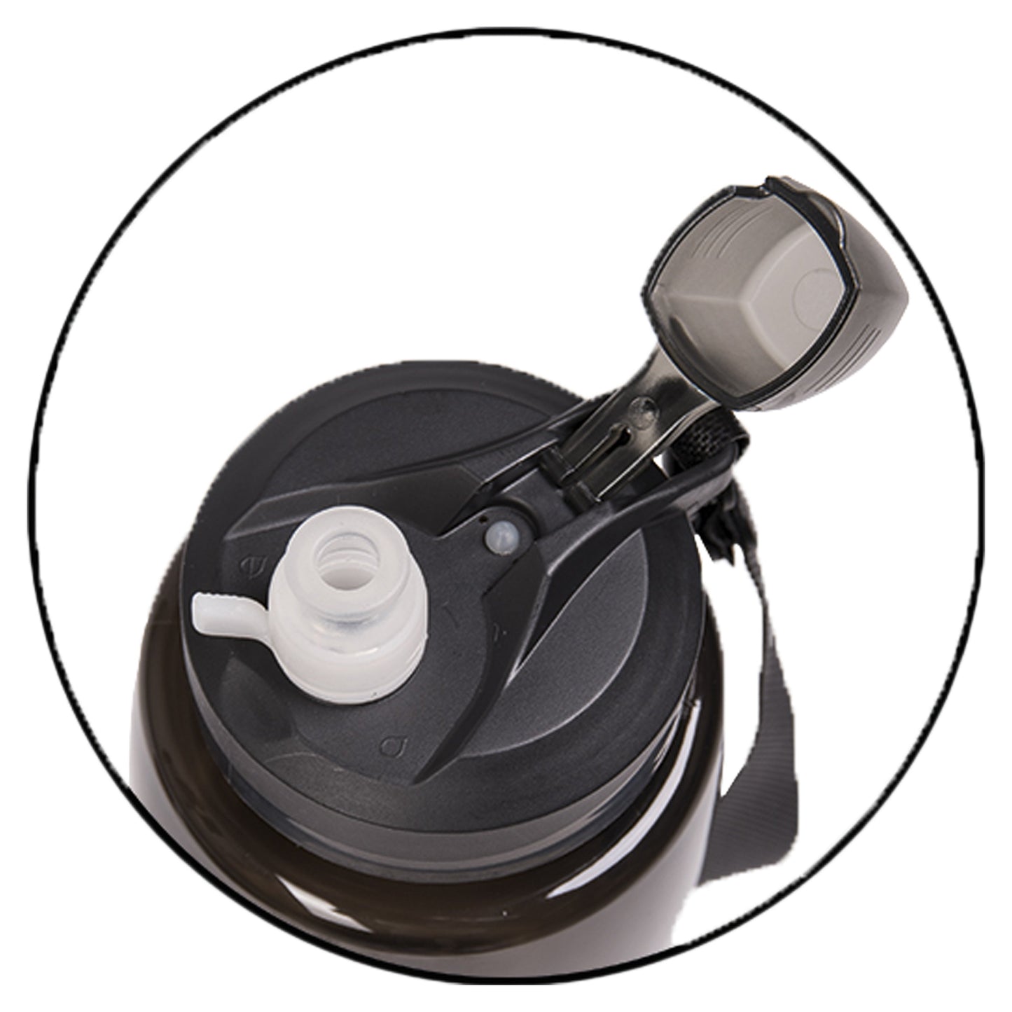 Gourde tranparente smoke