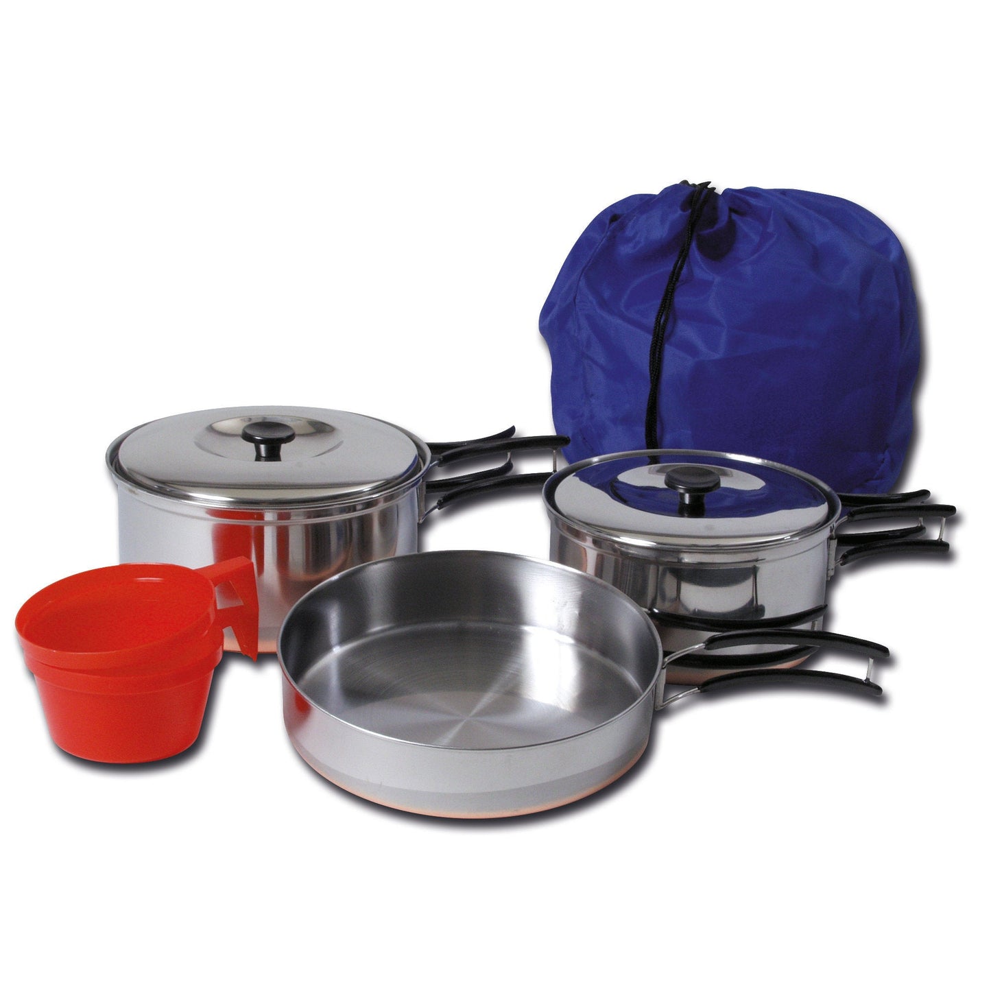 Set de cuisine acier inoxydable pour 2 personnes