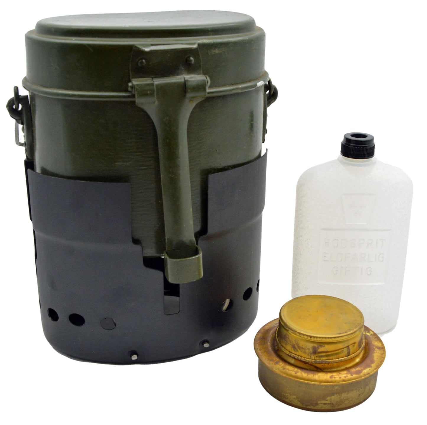 Gamelle avec réchaud occ.