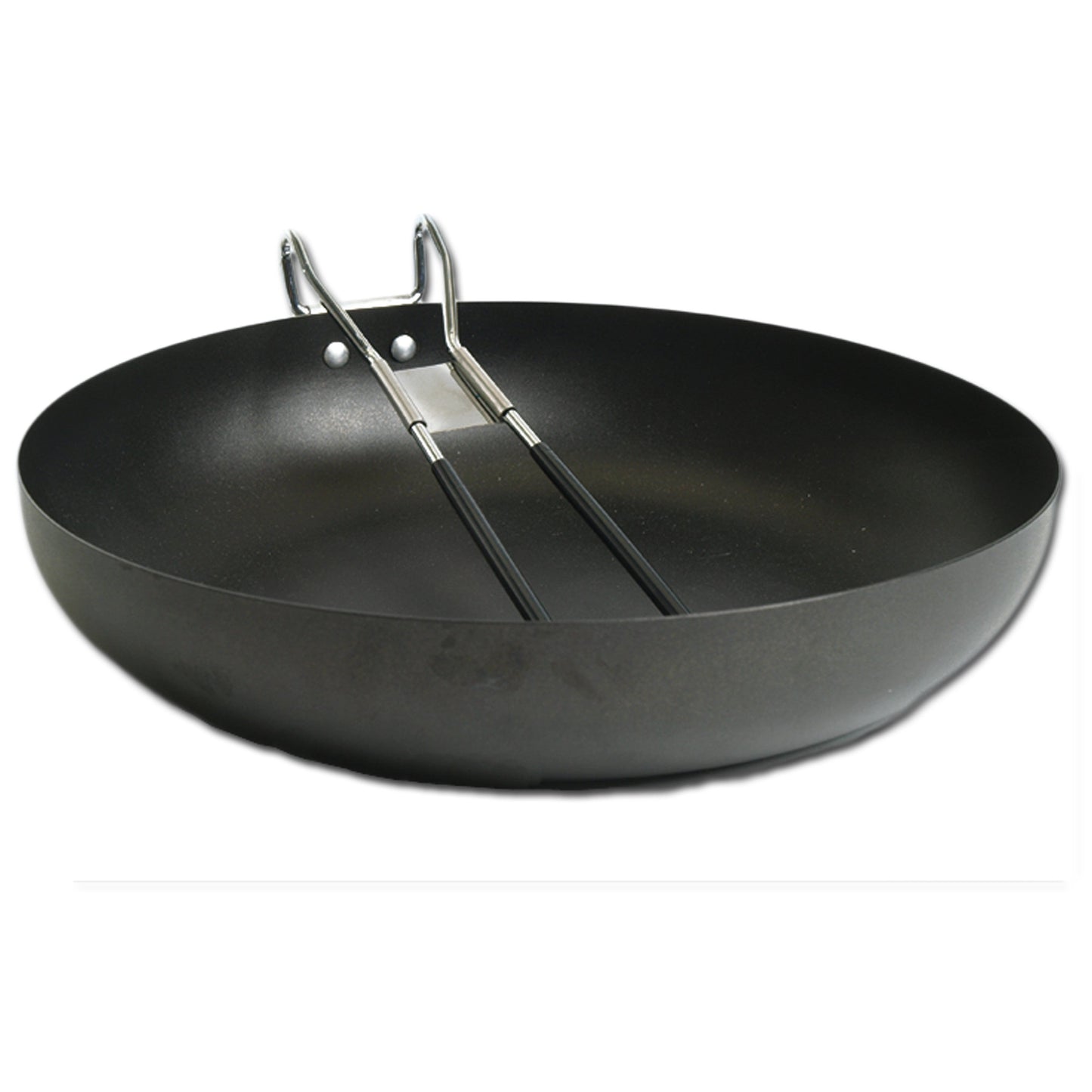 Poêle de camping manche pliable 25 cm