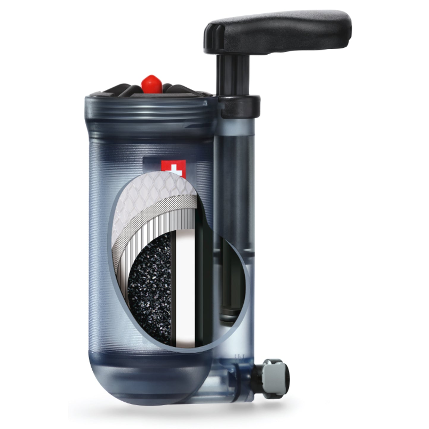 Filtre à Eau Hiker Pro transparent