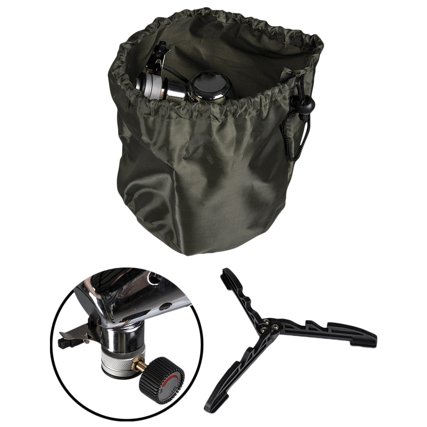 Chauffage rayonnant pour cartouches à gaz