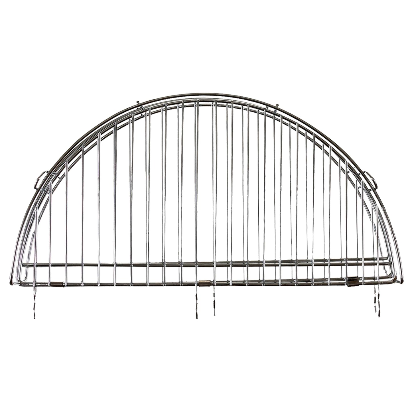 Grille de barbecue pliable avec chaîne 46.8 cm