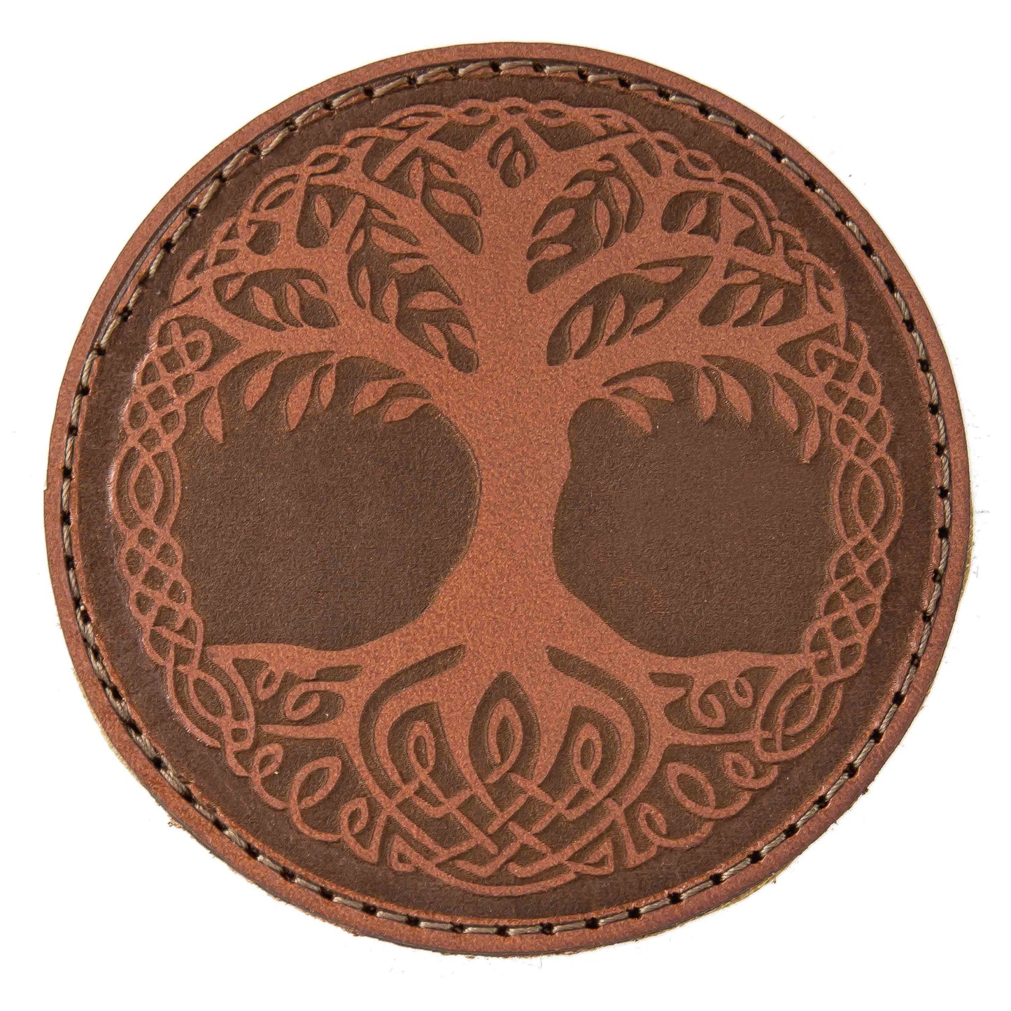 Patch en cuir Yggdrasil