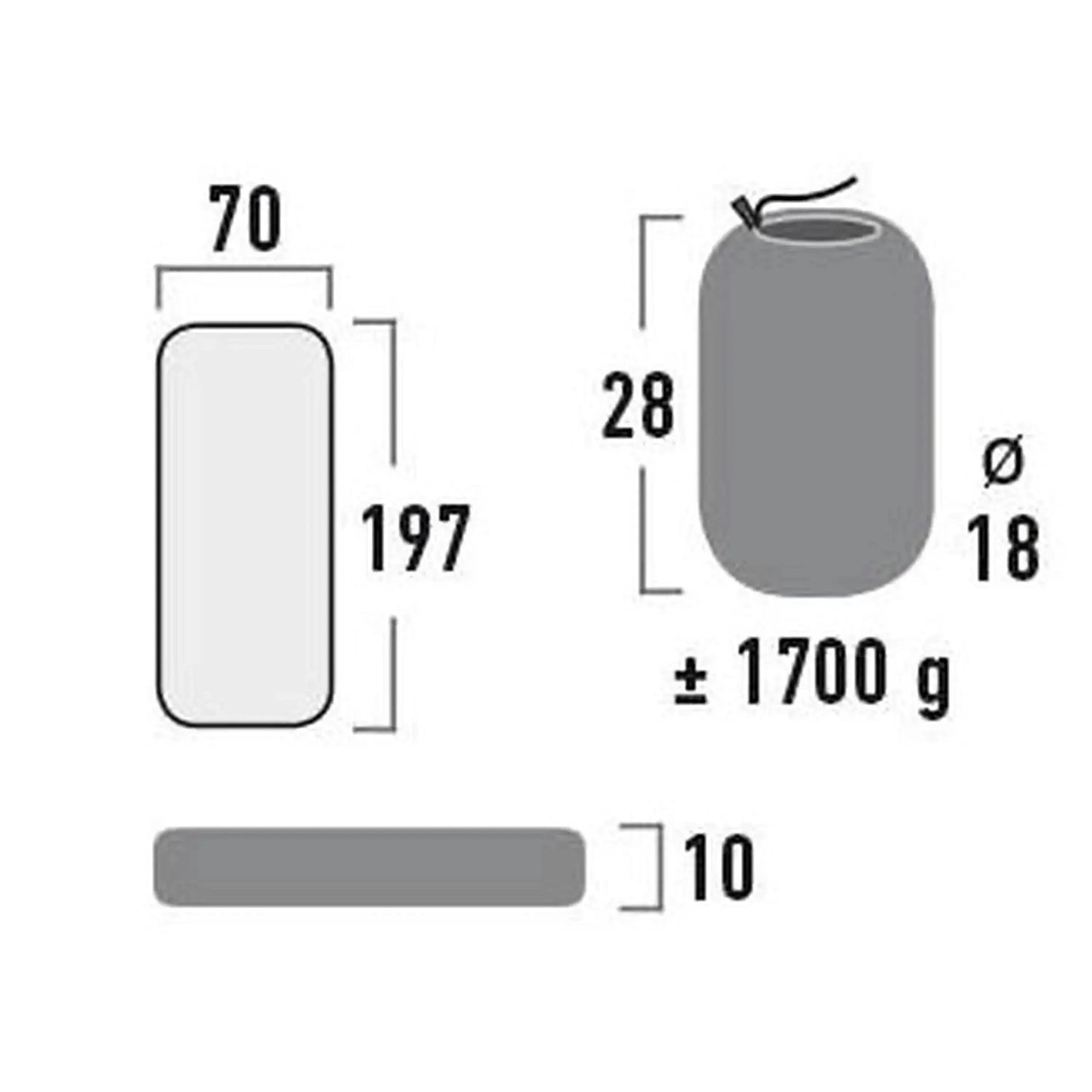 high-peak-leichtgewicht-komfort-matratze-dayton-xl-dark-grey-ansicht-2