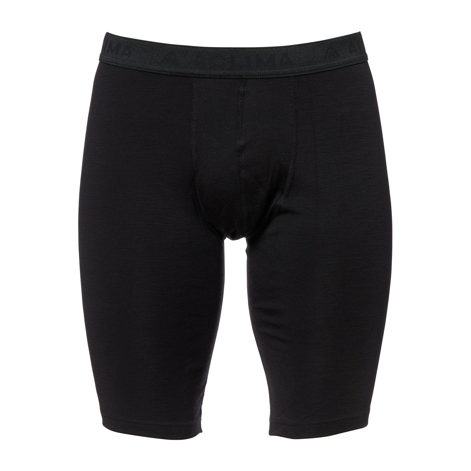 Caleçon WarmWool Long Shorts jet black