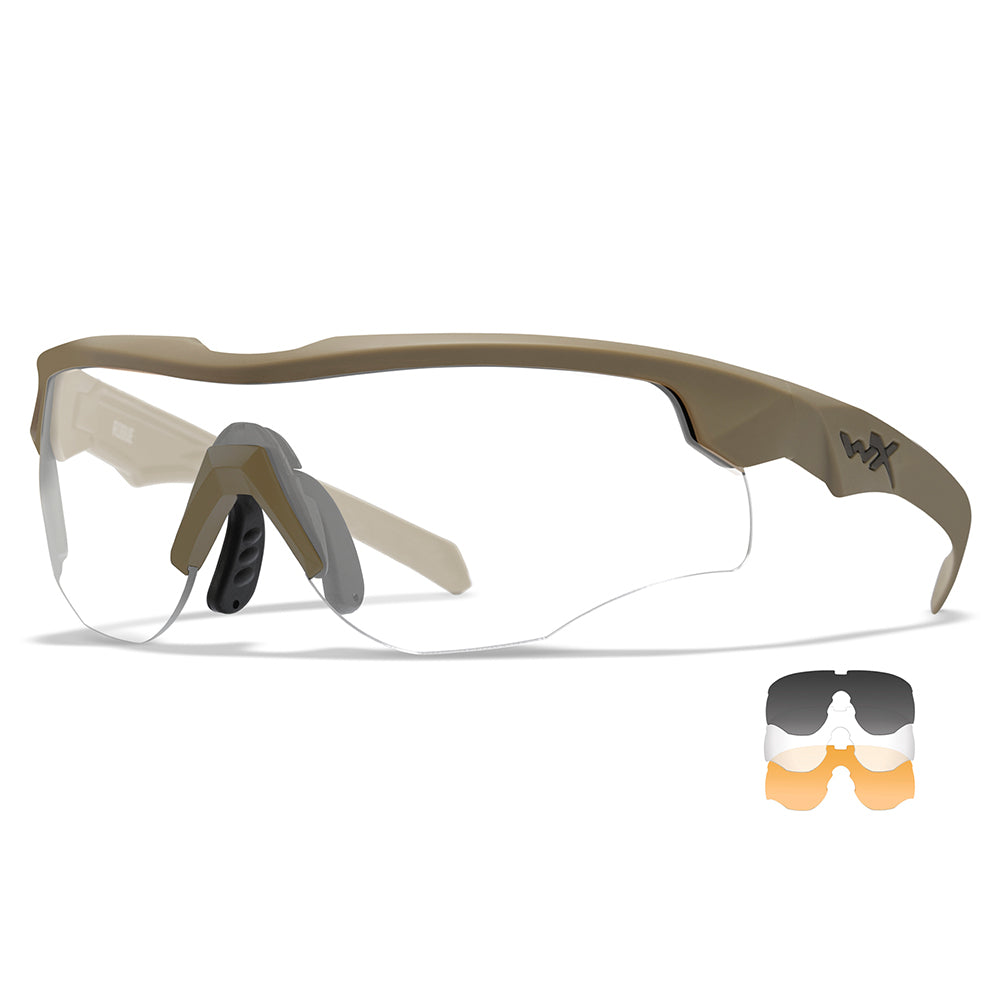 Lunettes Rogue Comm fumé/incolore/orange  mat
