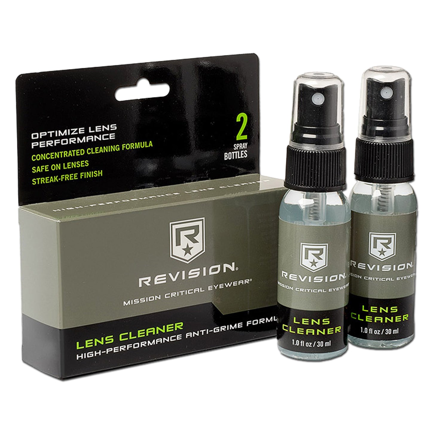 Spray Eyewear Lens Cleaner set