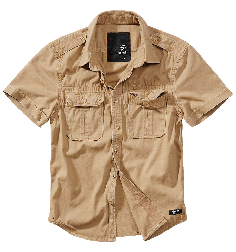 Chemise Vintage manches courtes