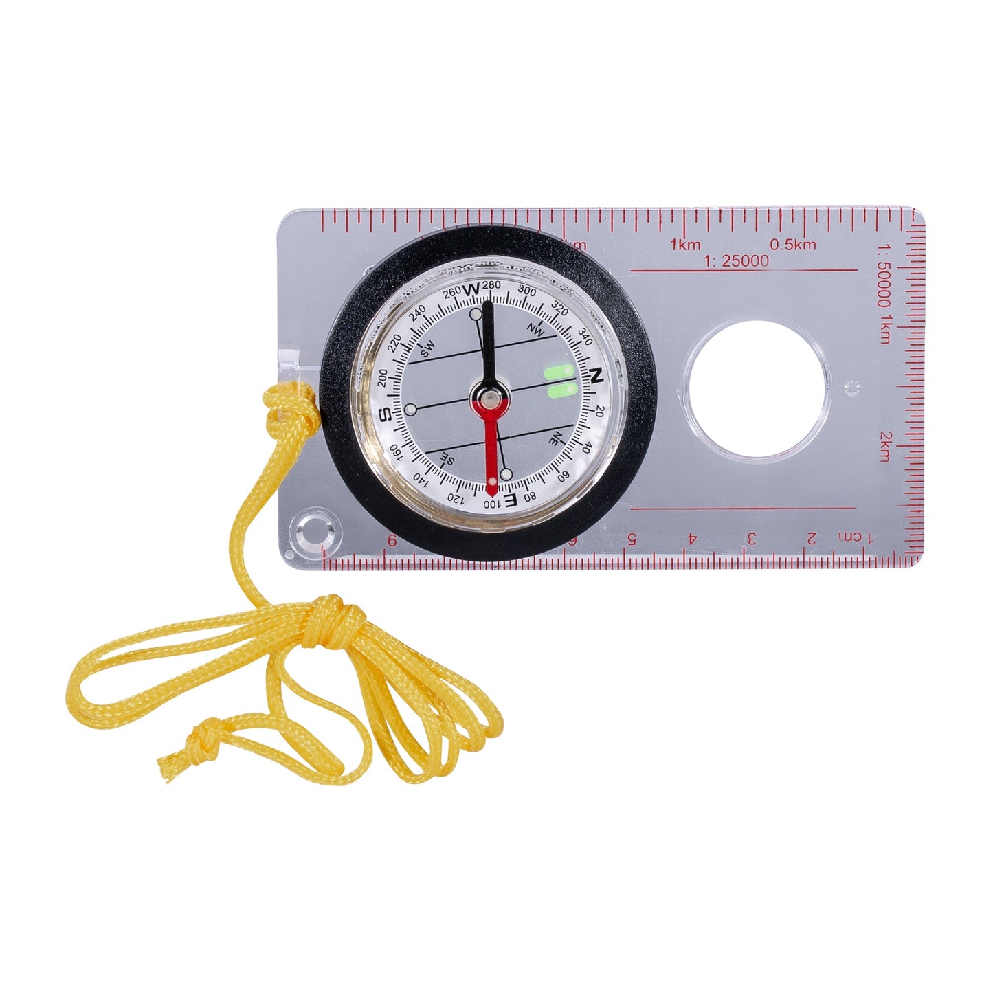 Boussole à plaquette