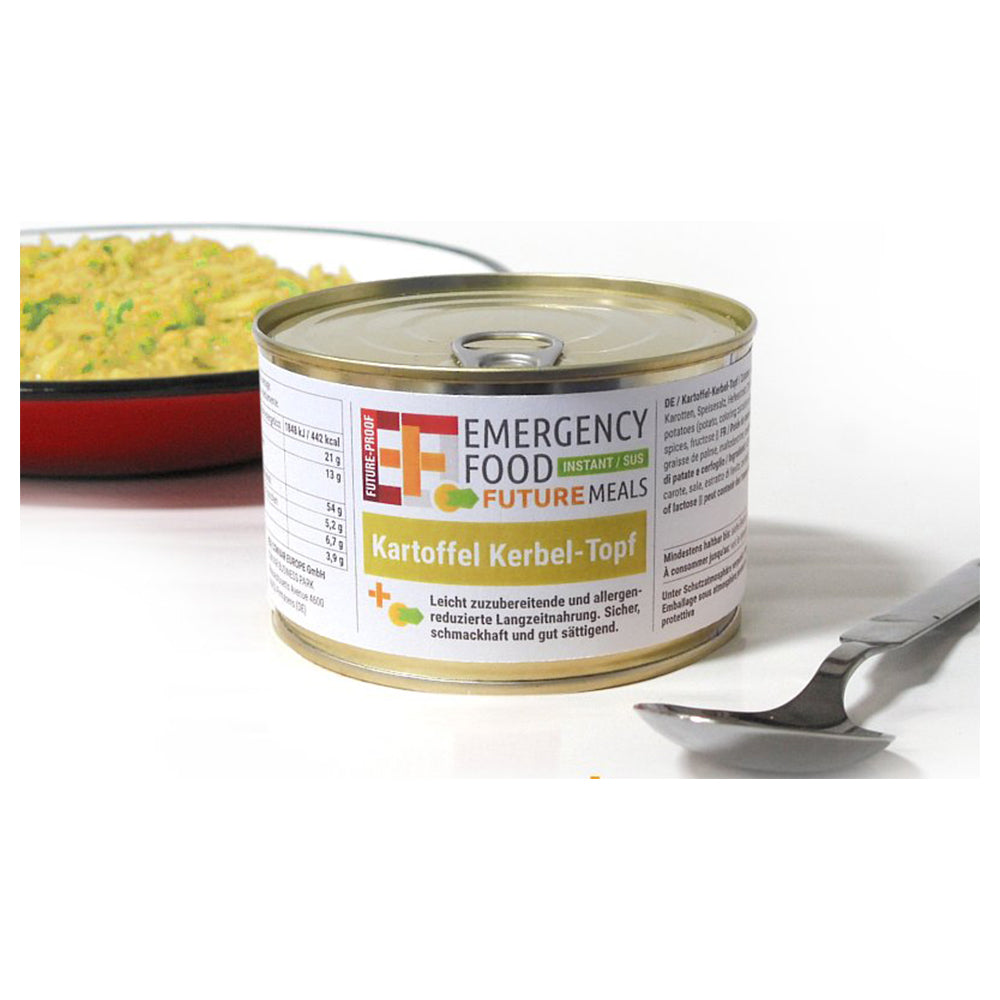 Potée de pomme de terre cerfeuil conserve