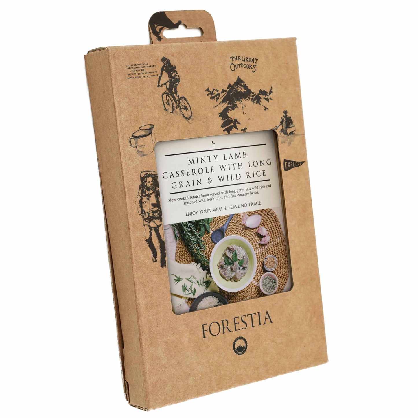 Ragoût d'agneau à la menthe et au riz