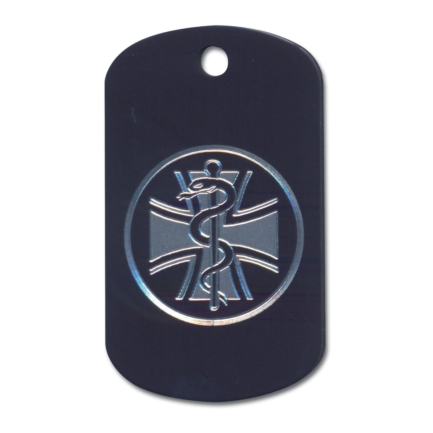 Plaque d'identité gravée "tireur d'élite"