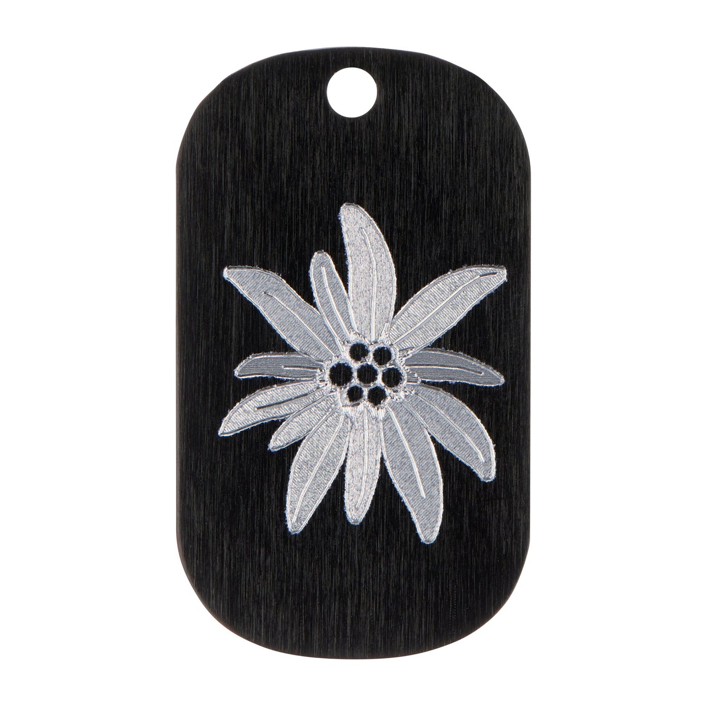 Plaque d'identité gravée Gebirgsjäger