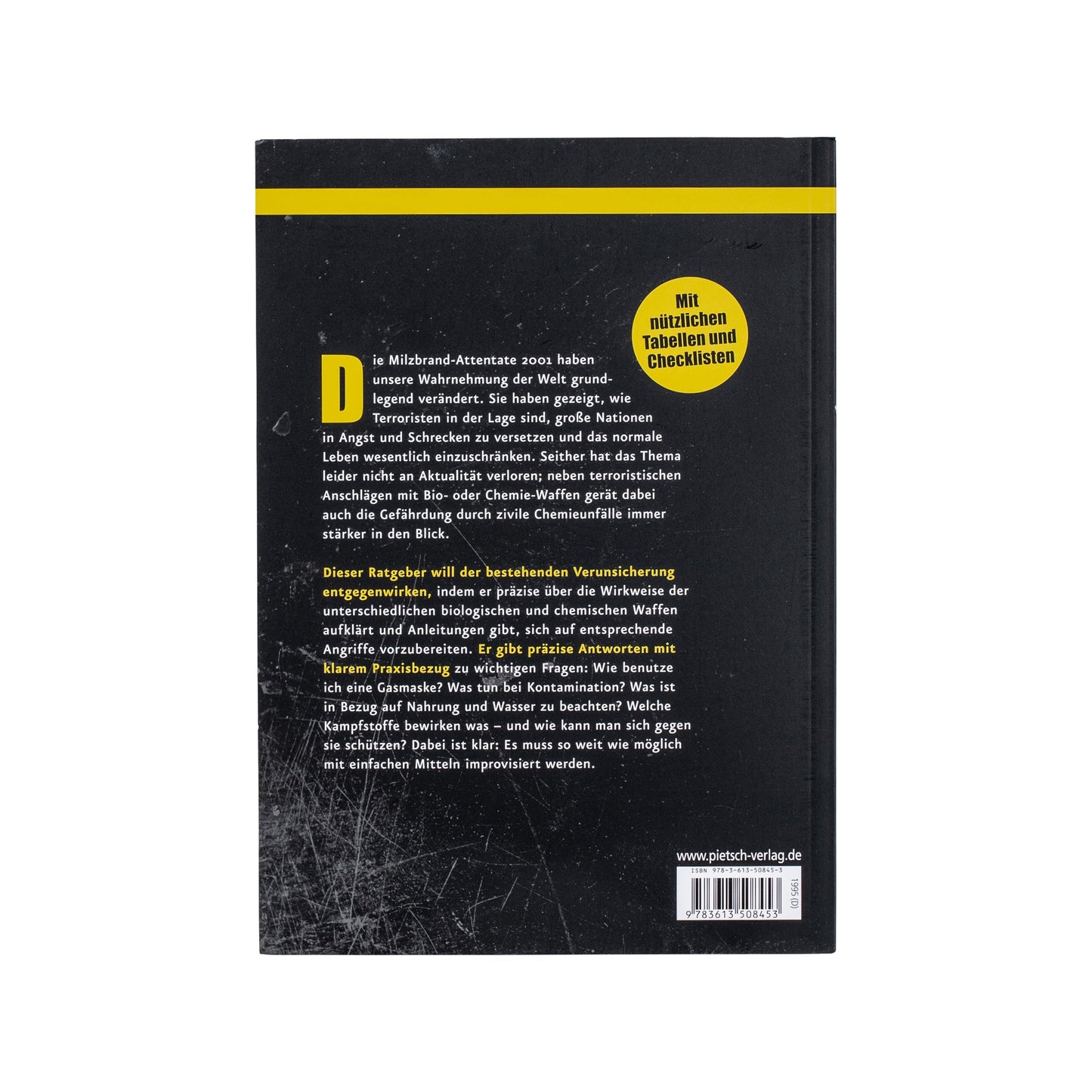 Livre Biologische und chemische Gefahren