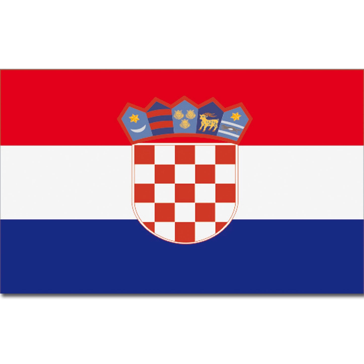 Drapeau Croatie