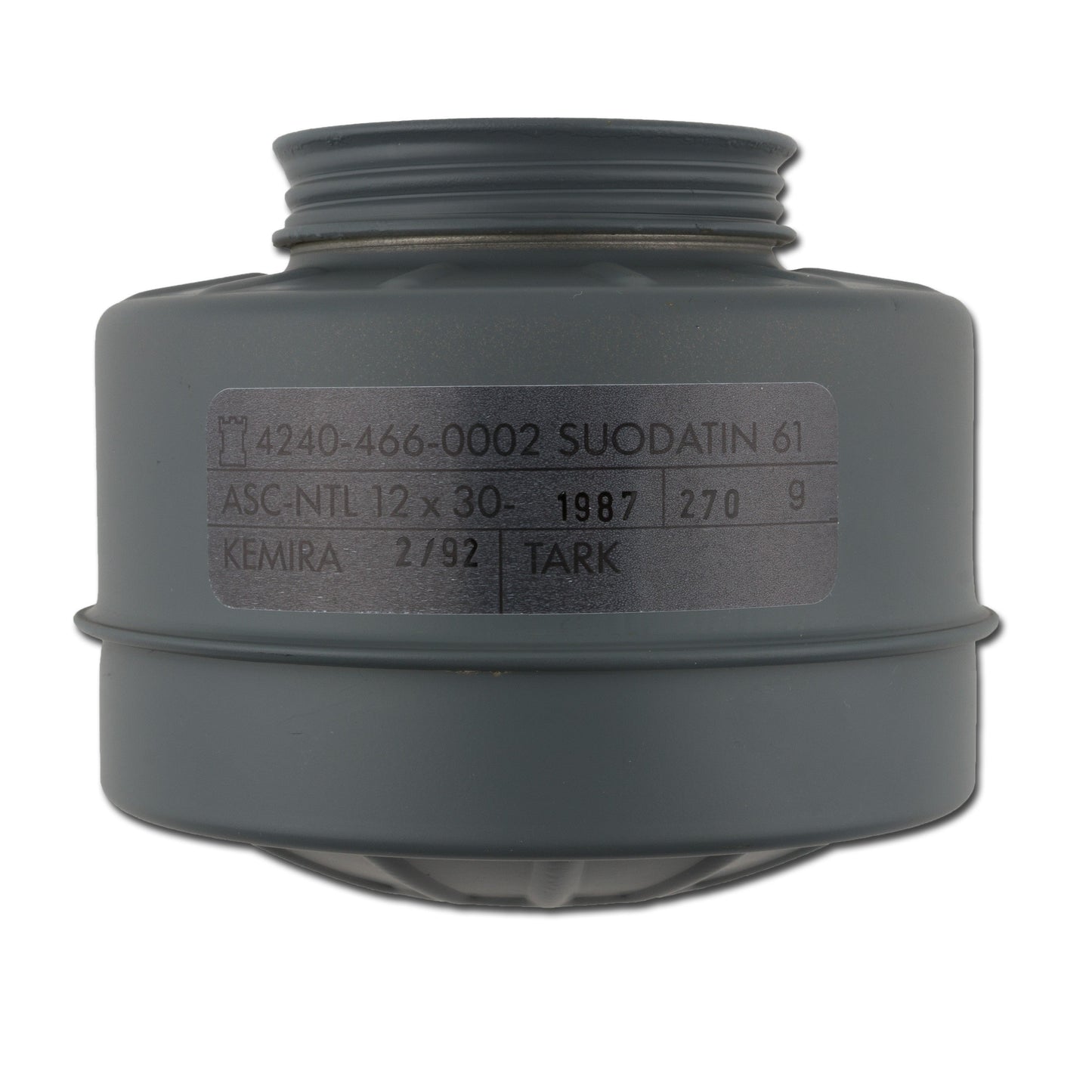 Filtre de rechange pour masque à gaz finnois