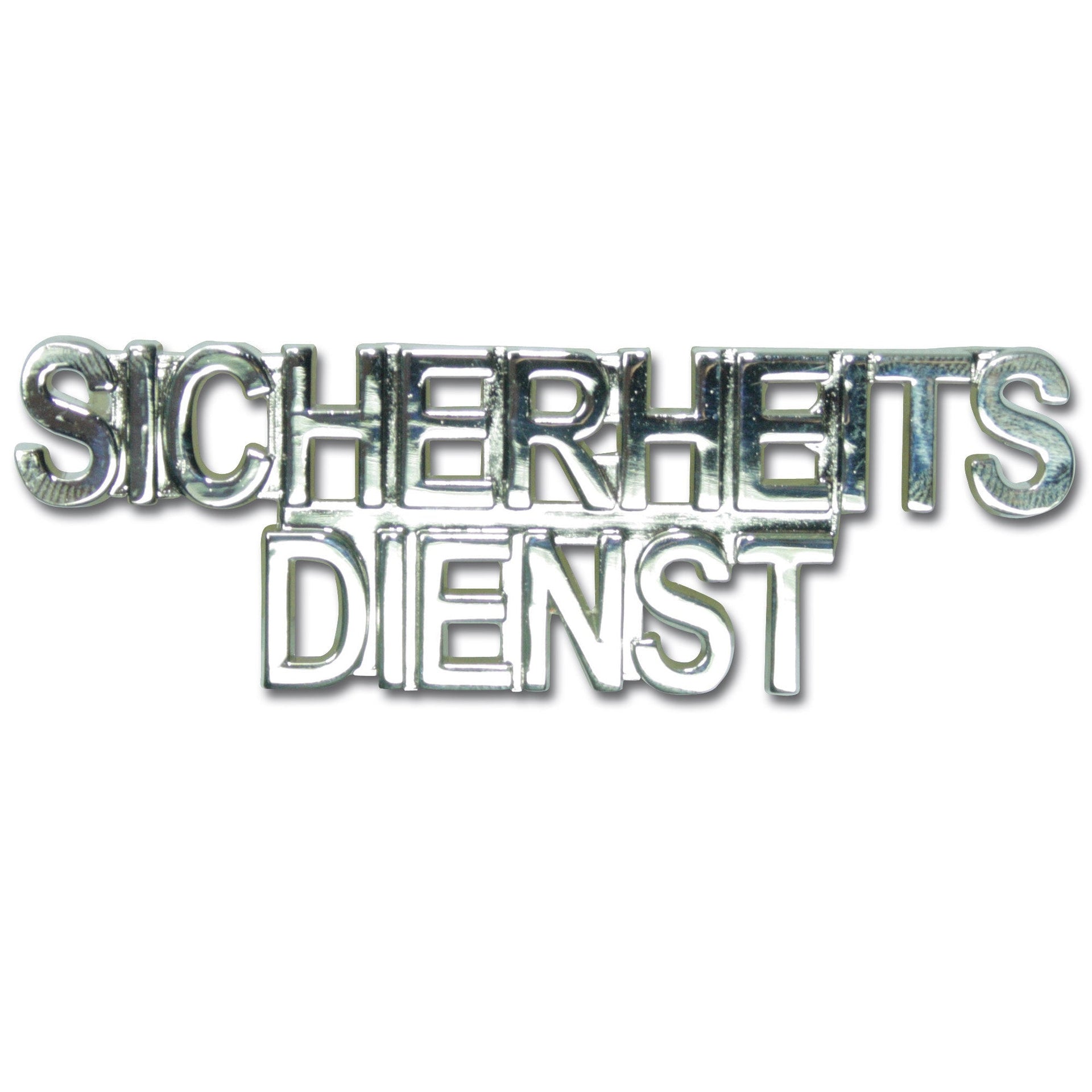 Insigne de col SICHERHEITSDIENST argenté